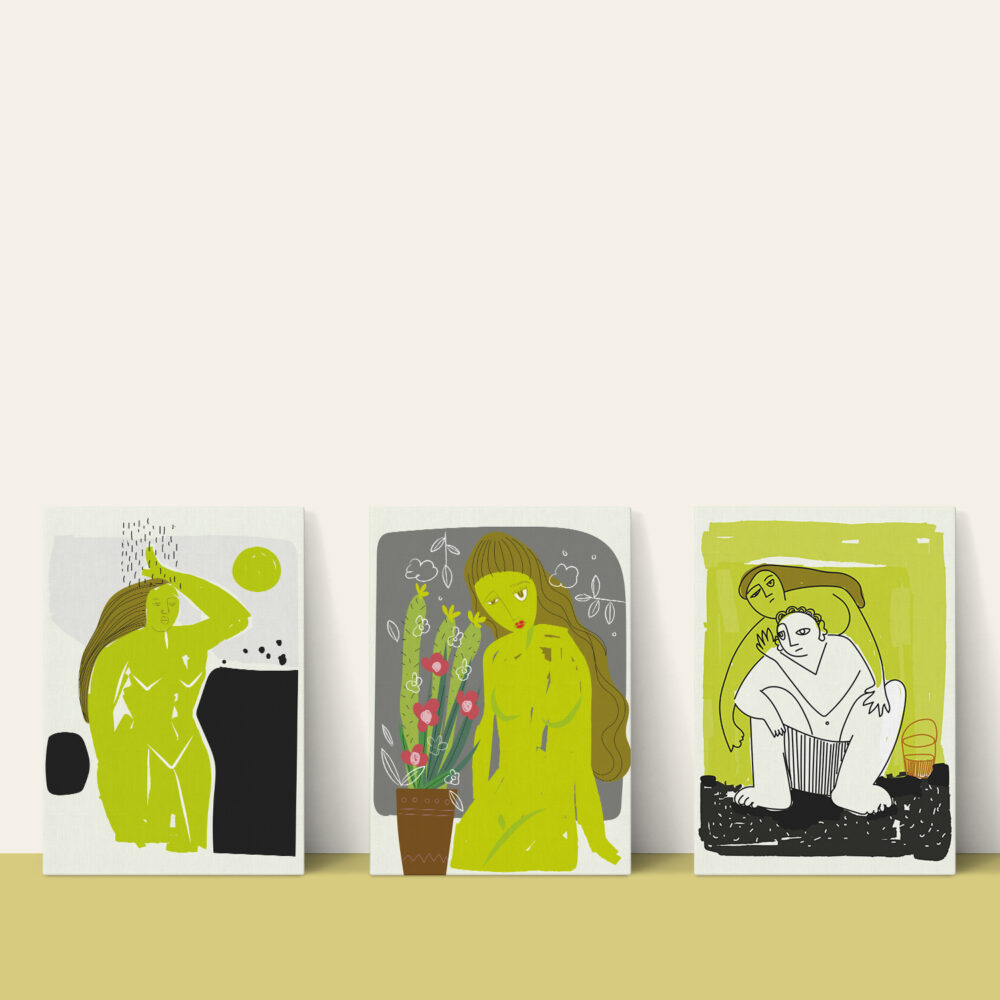 Elegance in Triptych - Image 2