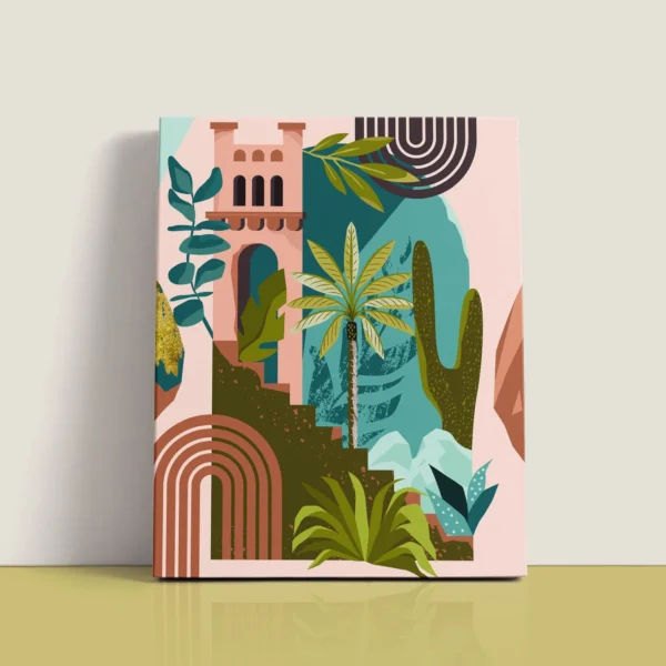 outdoor wall art painting. Vitri Design Studio