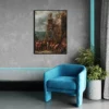 wallpaper painting for wall. Vitri Design Studio
