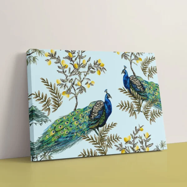 Pichwai Peacocks