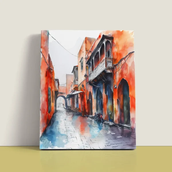 painting girl and boy. Vitri Design Studio