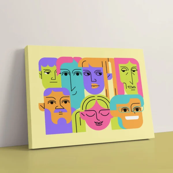 unity in diversity paintings. Vitri Design Studio