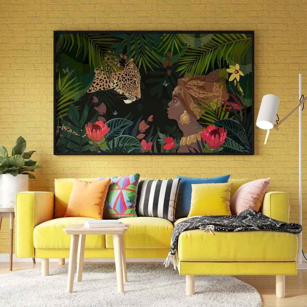 pithora painting of chhattisgarh. Vitri Design Studio