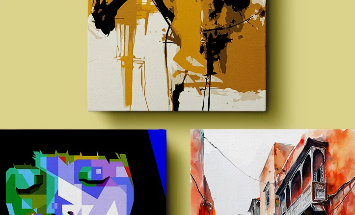 modern wall paint design